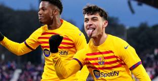 Педри герой за Барса срещу Жирона